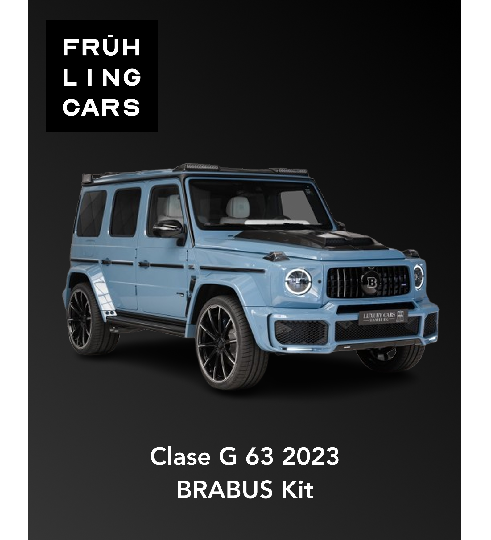 Clase G 63 2023 BRABUS Kit